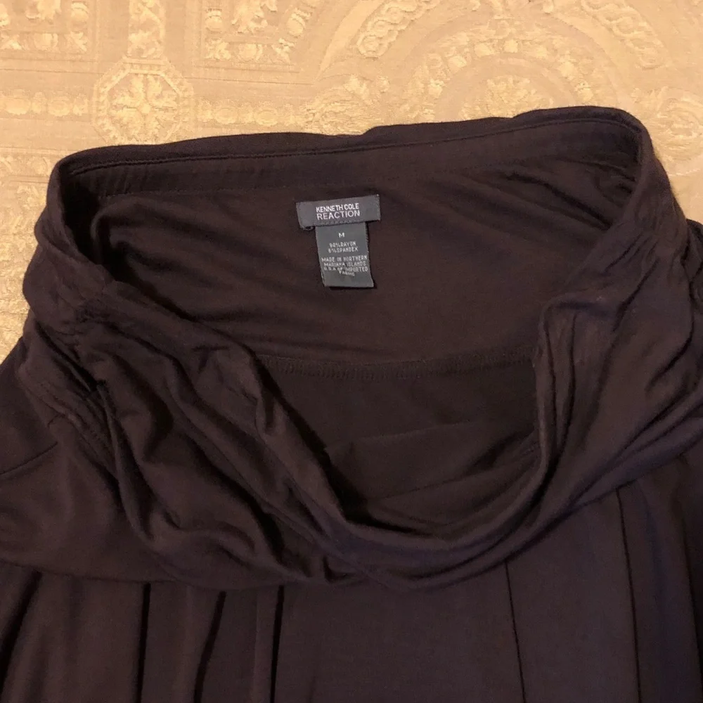 🤎Brown Draped midi maxi skirt Asymmetrical Handkerchief Skirt - Picture 5 of 13
